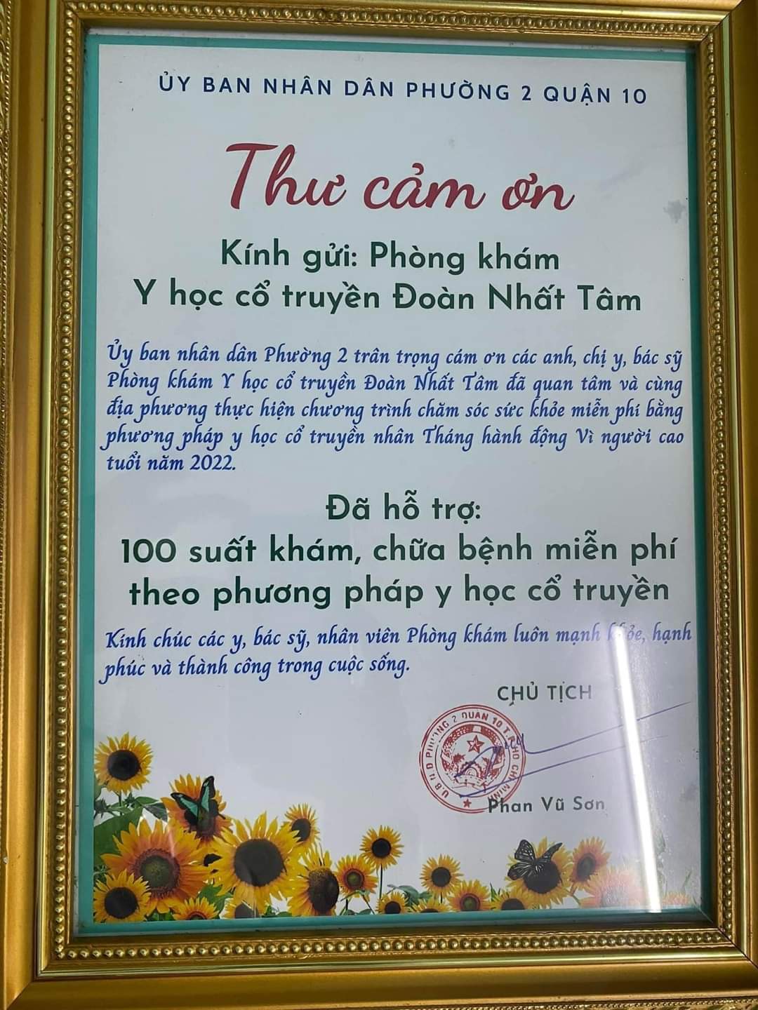 hoạt động từ thiện của phòng khám